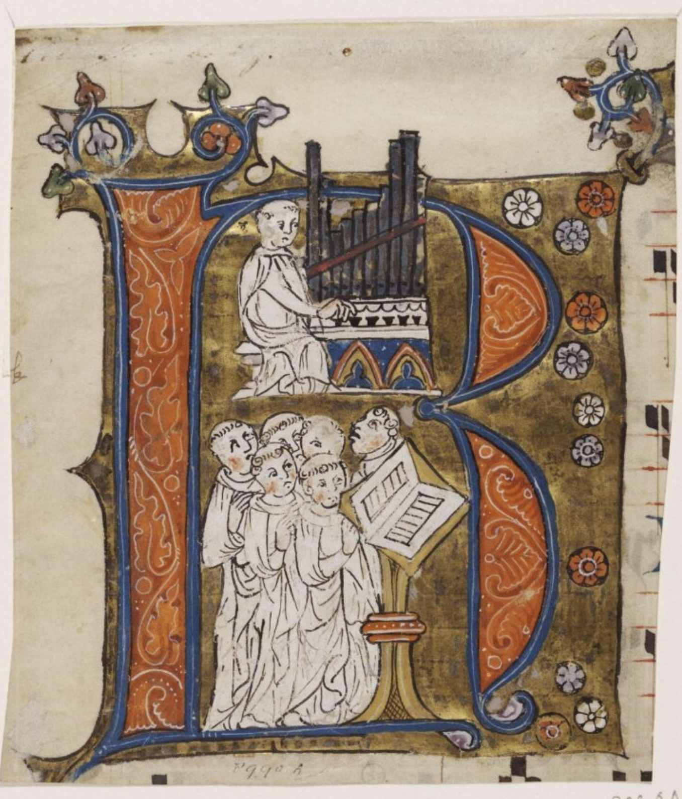 Manuscrit latin médiéval