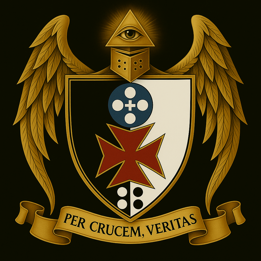 Blason de l’Ordre Sacré des Neuf Templiers de Jérusalem
