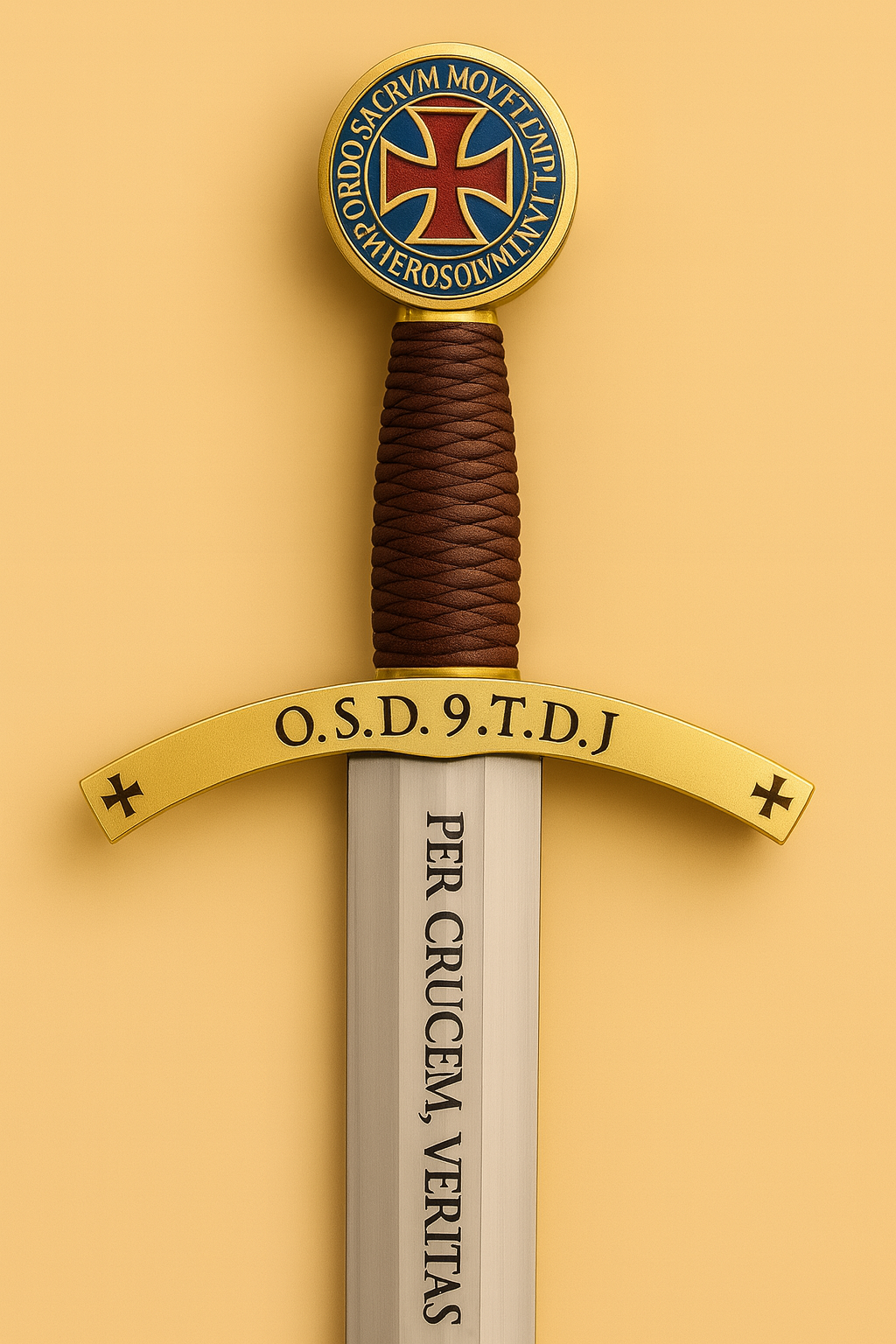 Épée symbolique O.S.D.9.T.D.J.