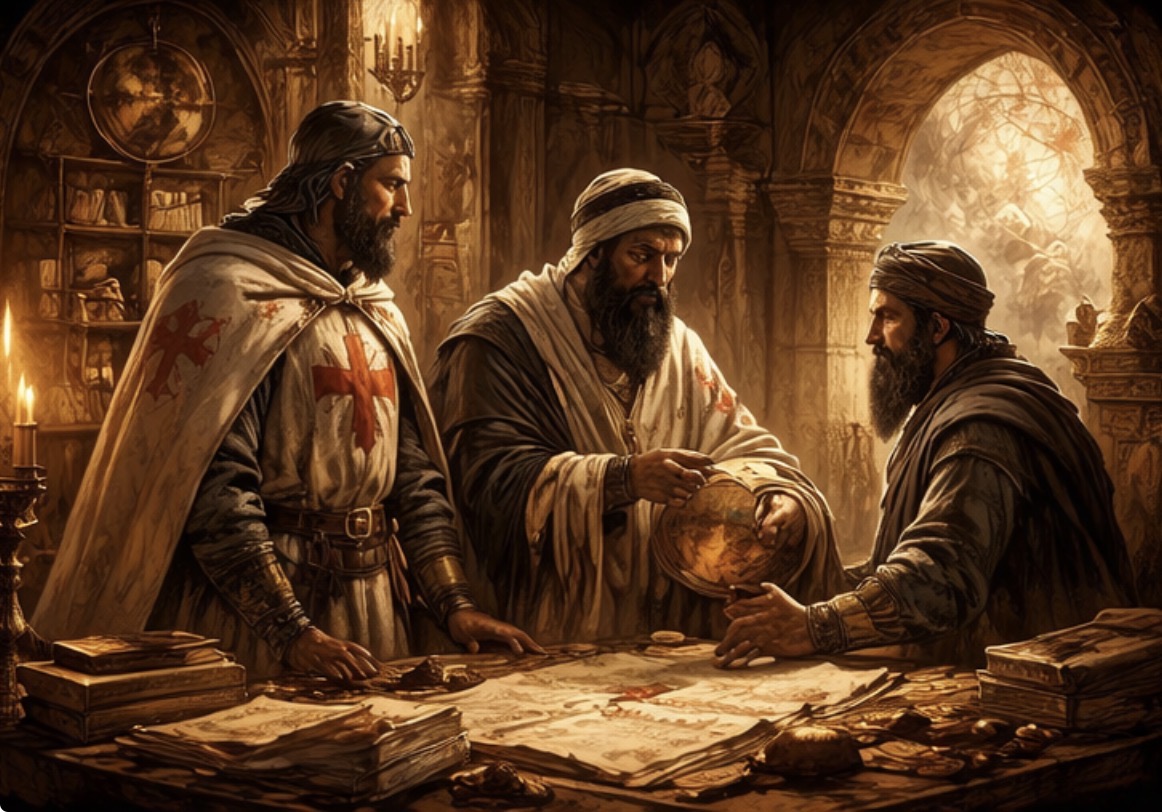 Échanges en Terre sainte – évocation symbolique