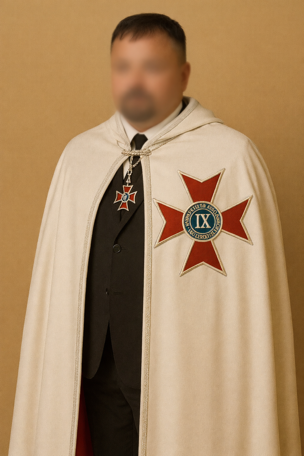 Manteau de représentation O.S.D.9.T.D.J. — modèle 1