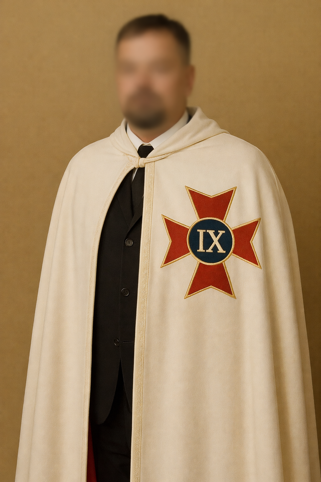 Manteau de représentation O.S.D.9.T.D.J. — modèle 2